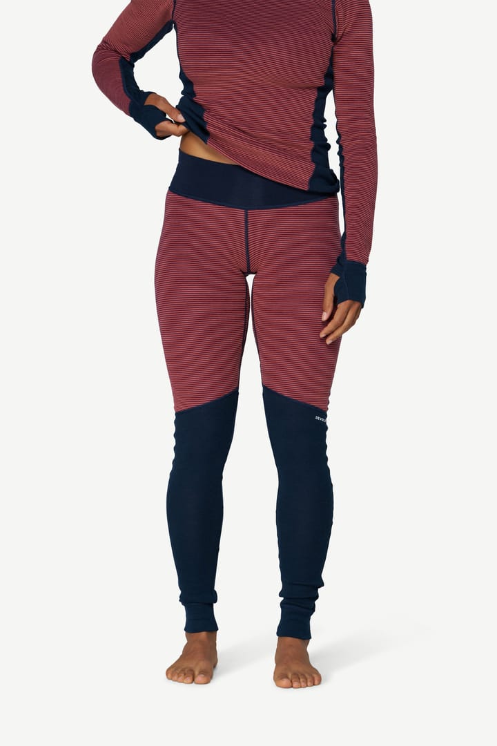 Devold Women's Reverso Merino Longs Marsala Devold