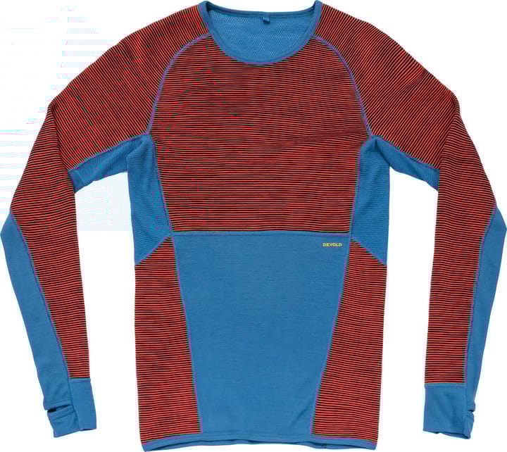 Devold Men's Tuvegga Merino Shirt Cayenne Devold