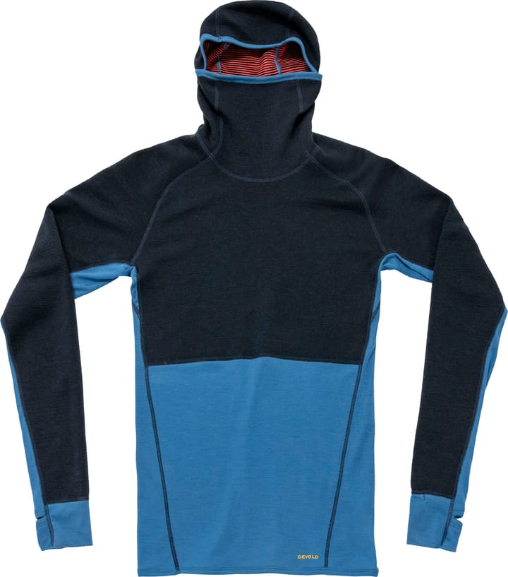 Devold Men's Tuvegga Merino Hoodie Cayenne Devold