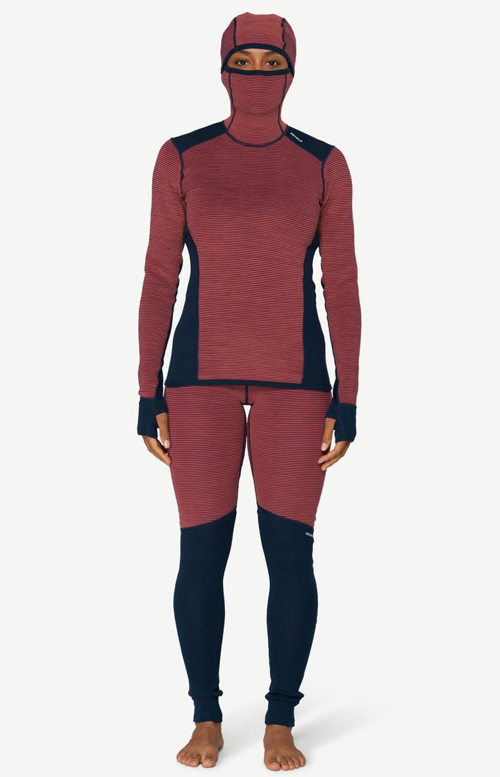 Devold Women's Reverso Merino Hoodie Marsala Devold