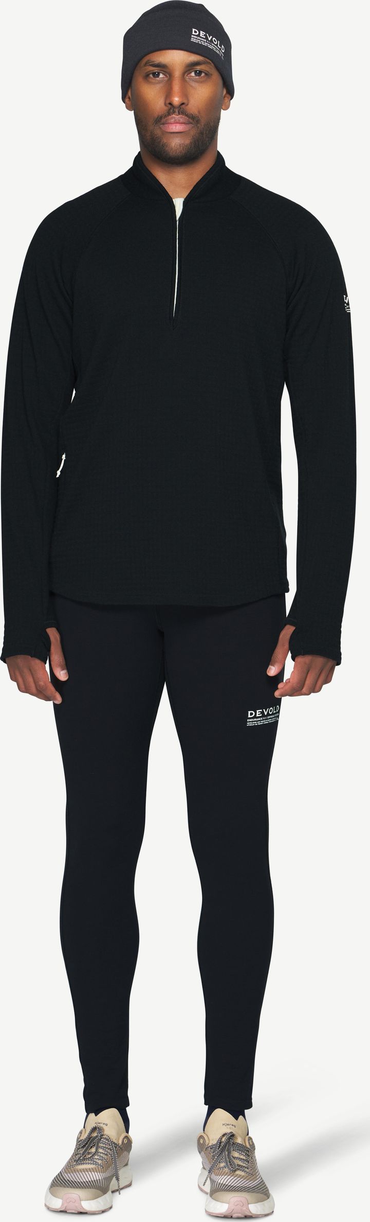 Devold Endurance Merino Zip Man Black Devold