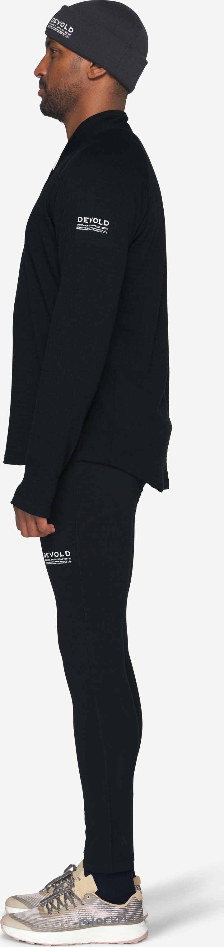Devold Endurance Merino Zip Man Black Devold