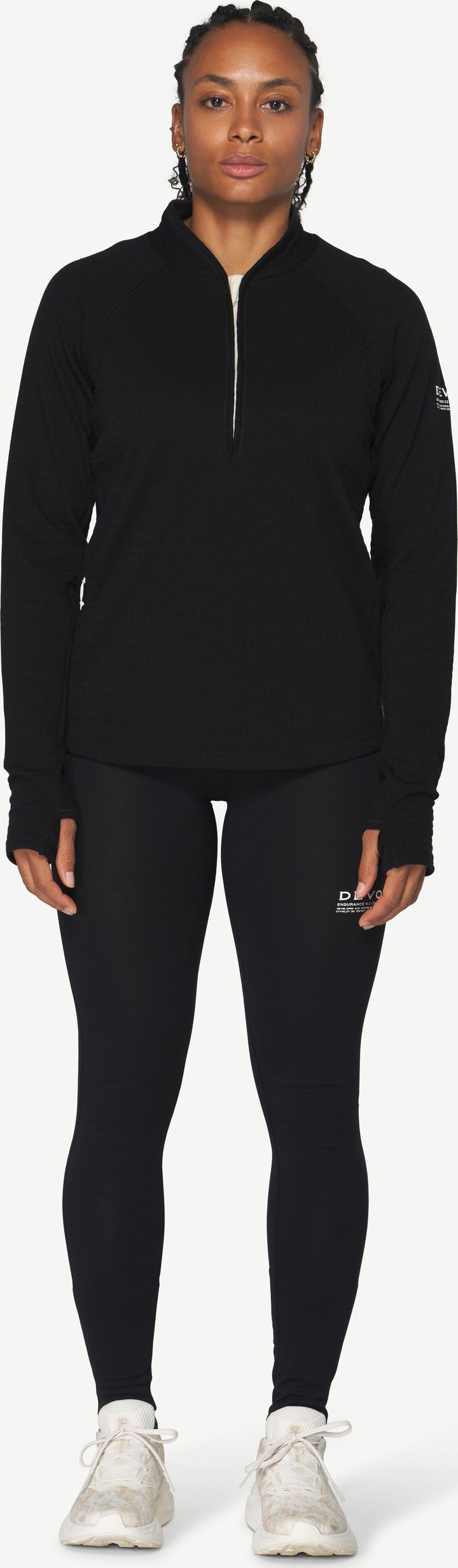 Devold Endurance Merino Zip Wmn Black Devold