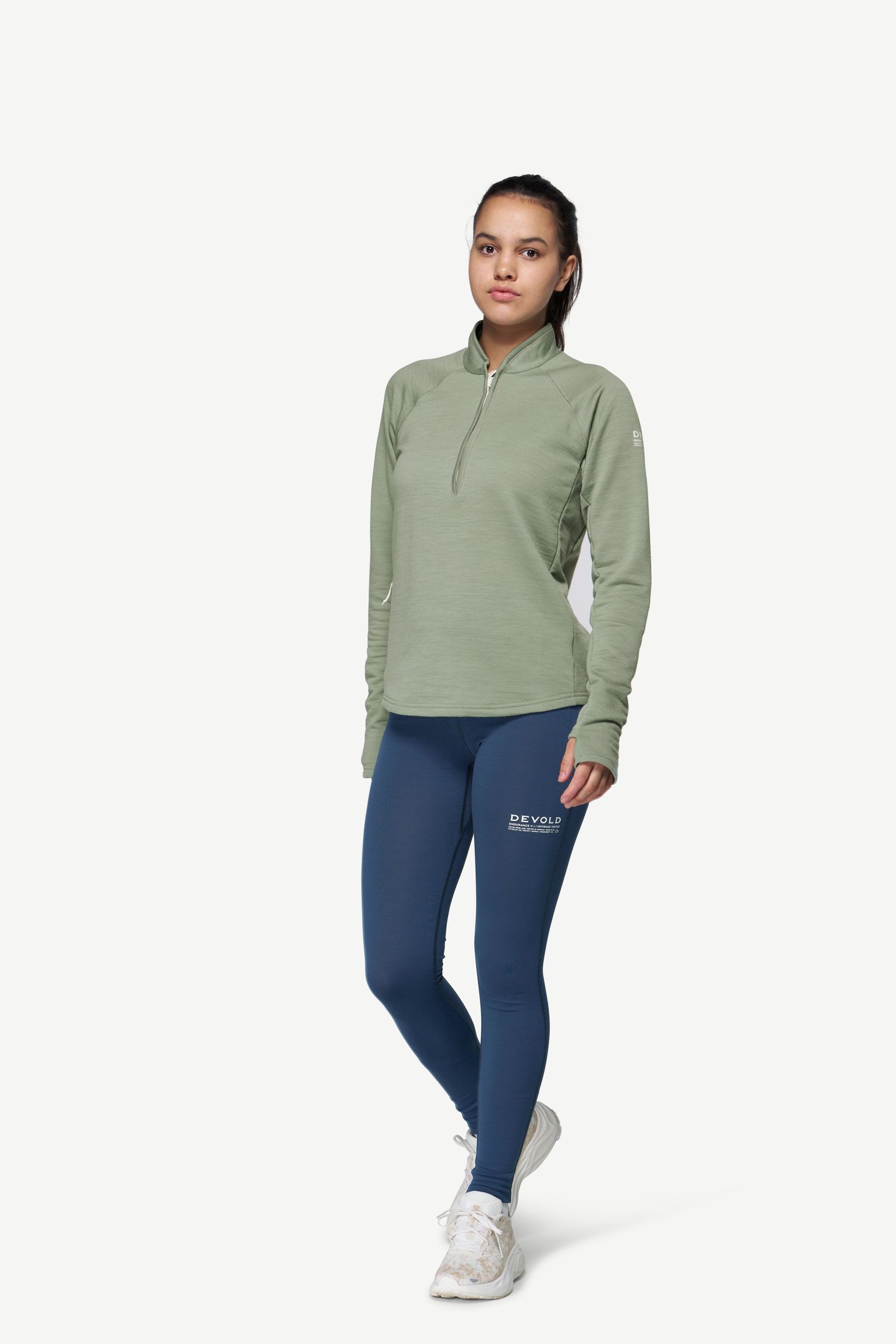 Devold Women's Endurance Merino Zip Fog