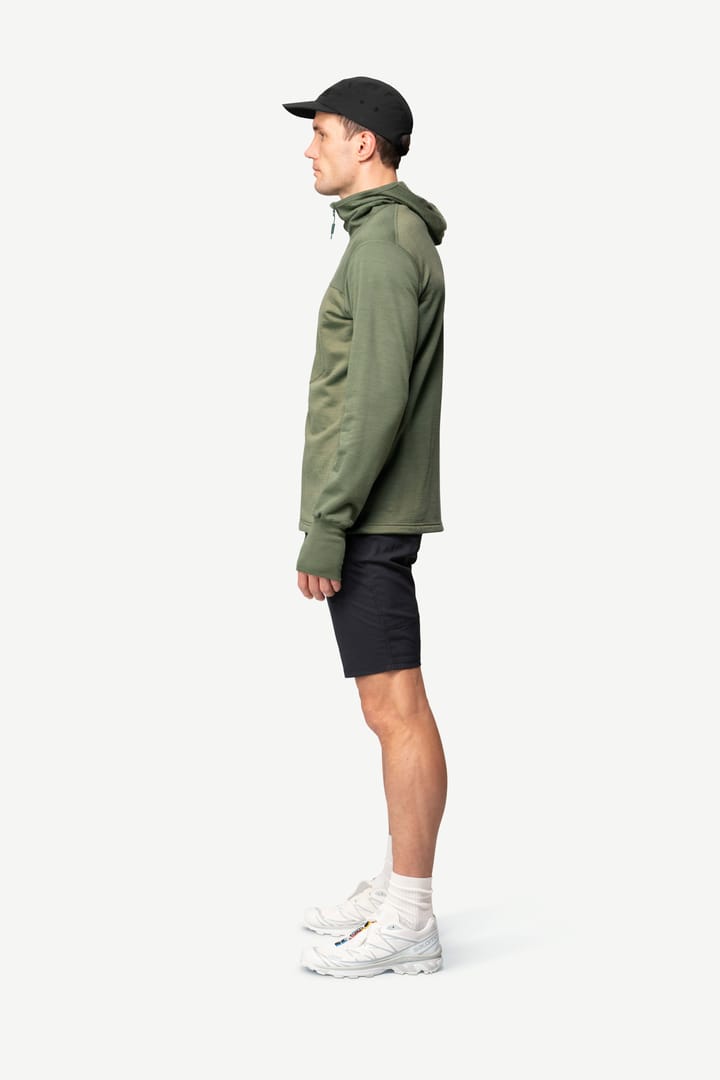 Devold Men's Explorer Merino Hooded Jacket Forest/Lichen Devold
