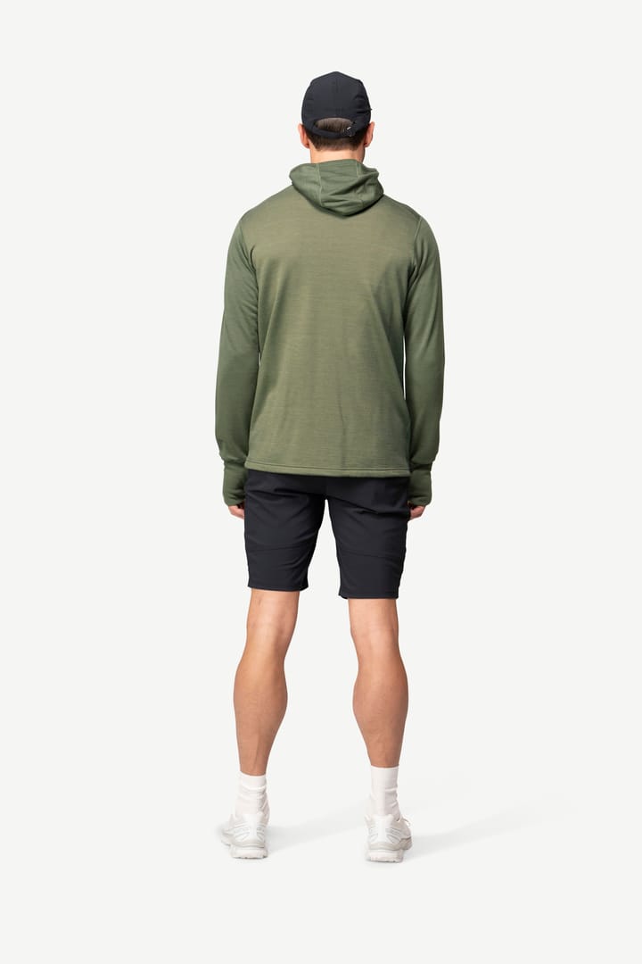 Devold Men's Explorer Merino Hooded Jacket Forest/Lichen Devold