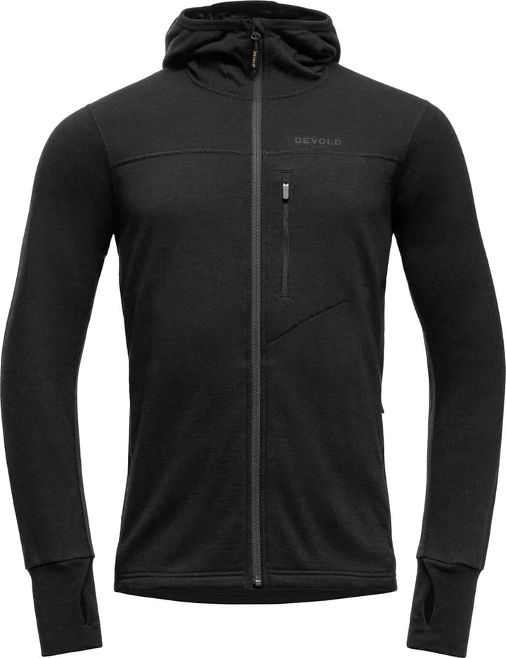 Devold Men's Explorer Merino Hooded Jacket Black Devold