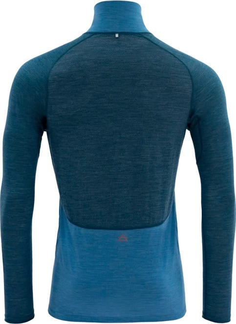 Devold Running Man Zip Neck Blue Devold Devold Running Man Zip Neck Blue Devold