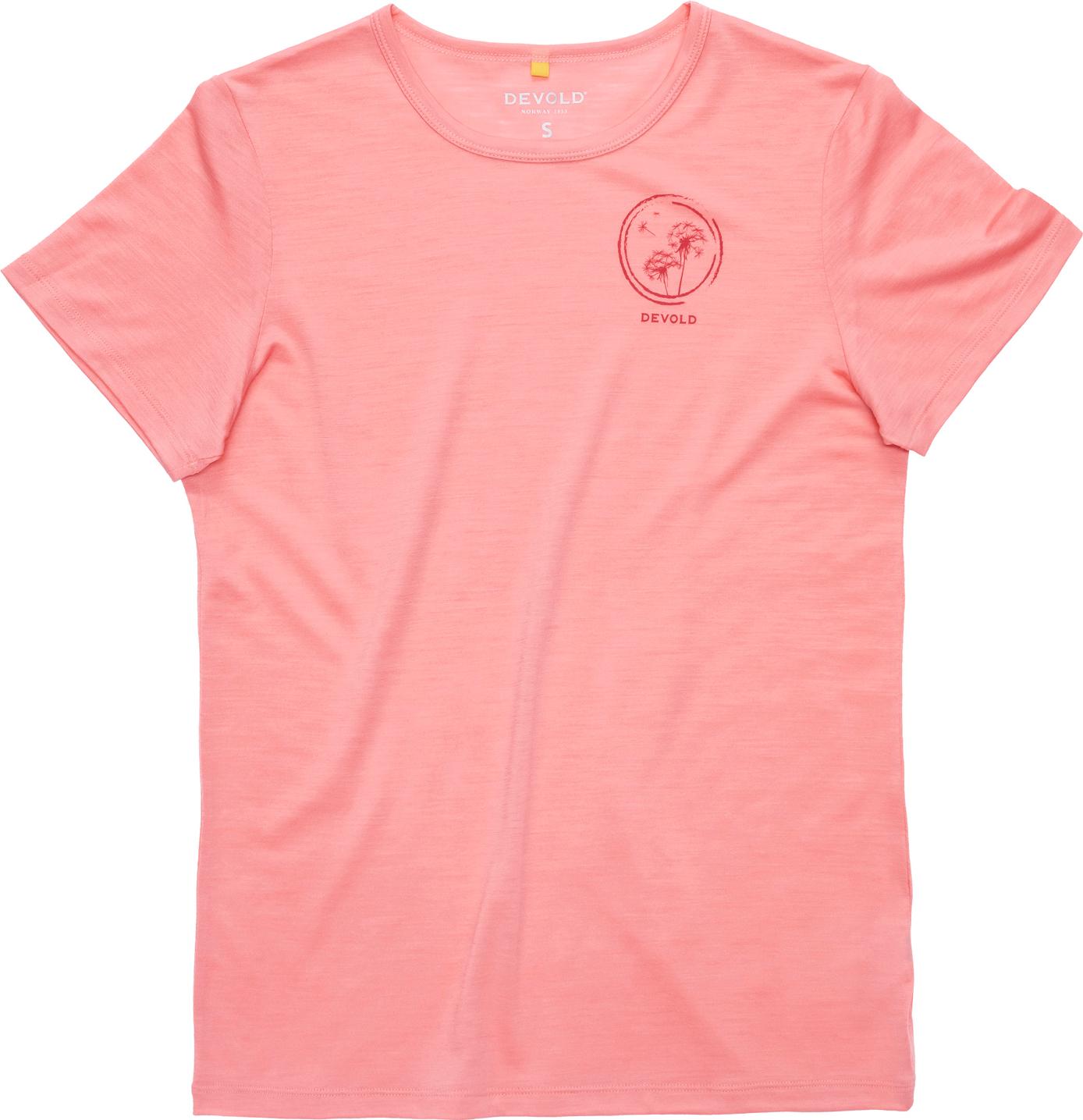 Devold Women's Active Spring Tee Apricot  L