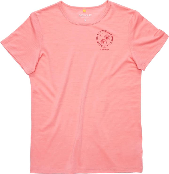 Devold Women's Active Spring Tee Apricot Devold