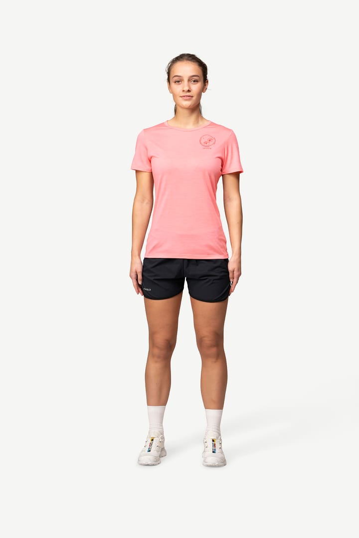 Devold Women's Active Spring Tee Apricot Devold