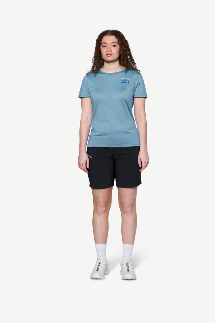 Devold Women's Active Devold Legacy Tee Skyblue Devold
