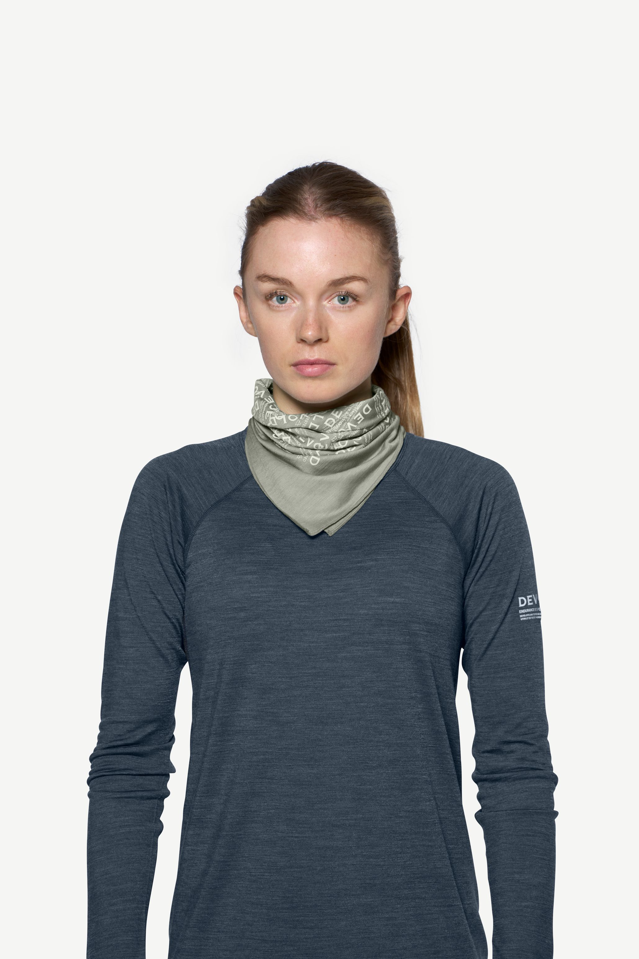 DANISH ENDURANCE Merino Fleece Stirnband, Thermo Headband, Winter Ohrenwärmer, Unisex, für Damen & Herren, Dunkles Marineblau, L/XL