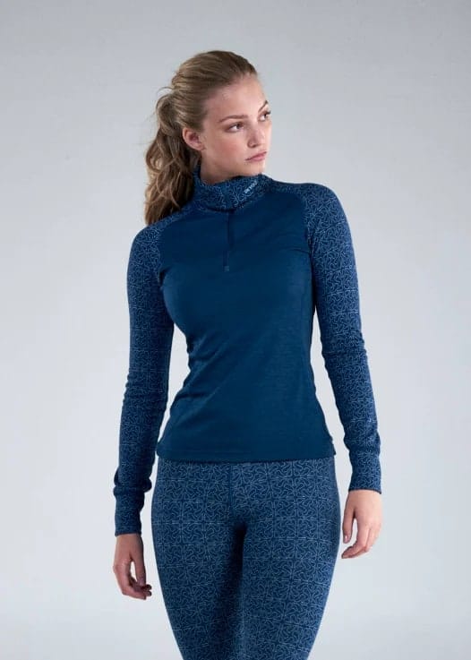 Devold Duo Active Woman Zip Neck Flood Devold