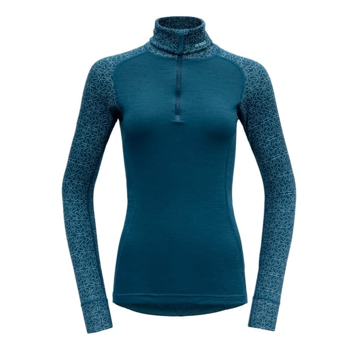 Devold Duo Active Woman Zip Neck Flood Devold