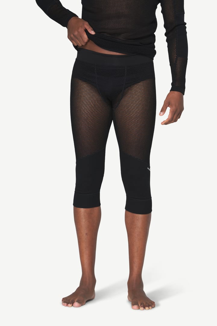 Devold Men's Wool Mesh Pro 3/4 Longs Black Devold