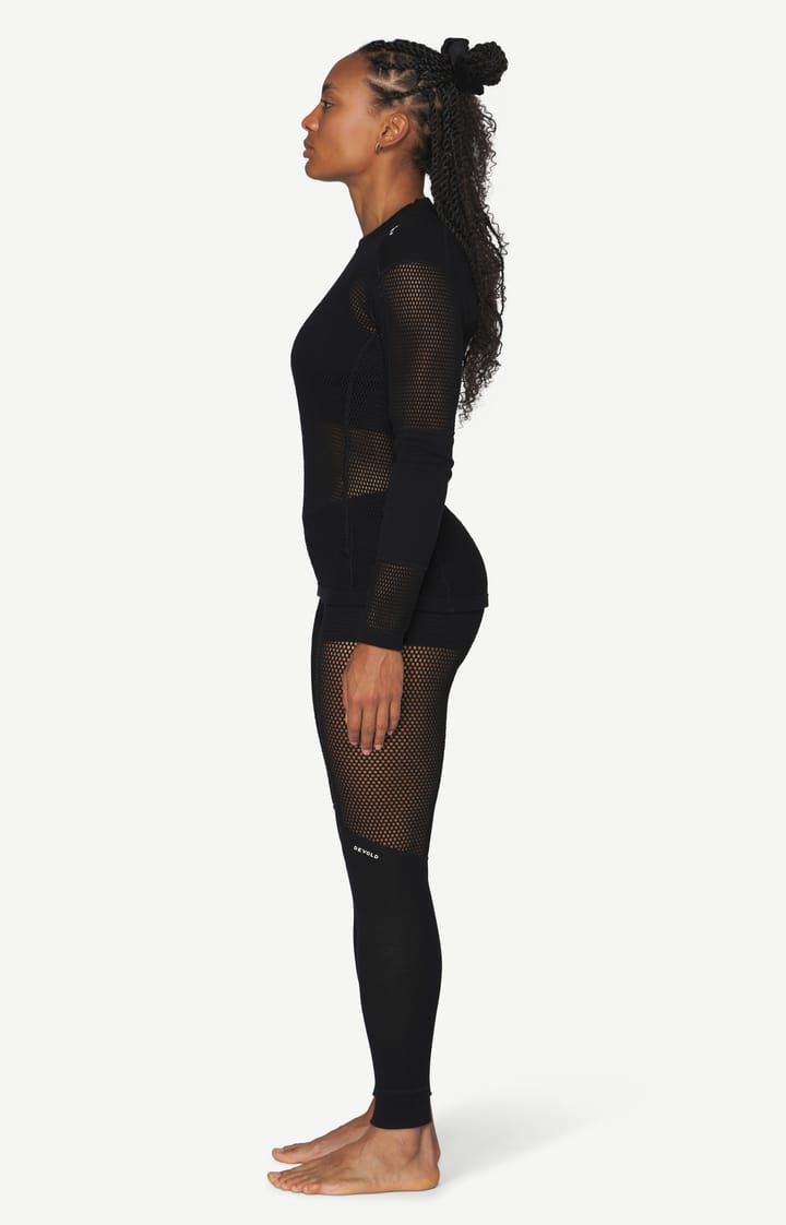 Devold Women's Wool Mesh Pro Shirt Black Devold