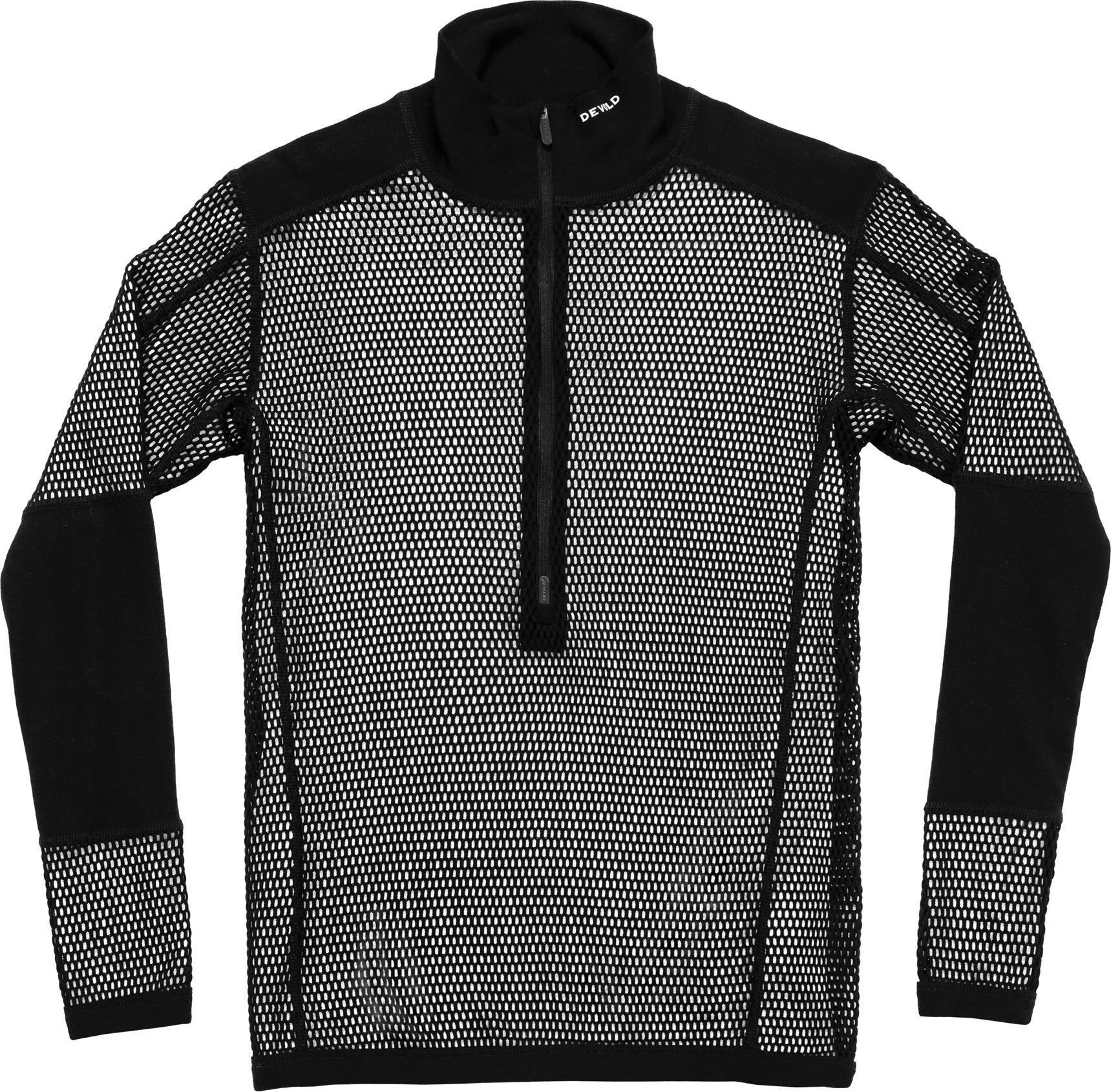 Devold Men's Wool Mesh Pro Zip Neck stickade tröjor
