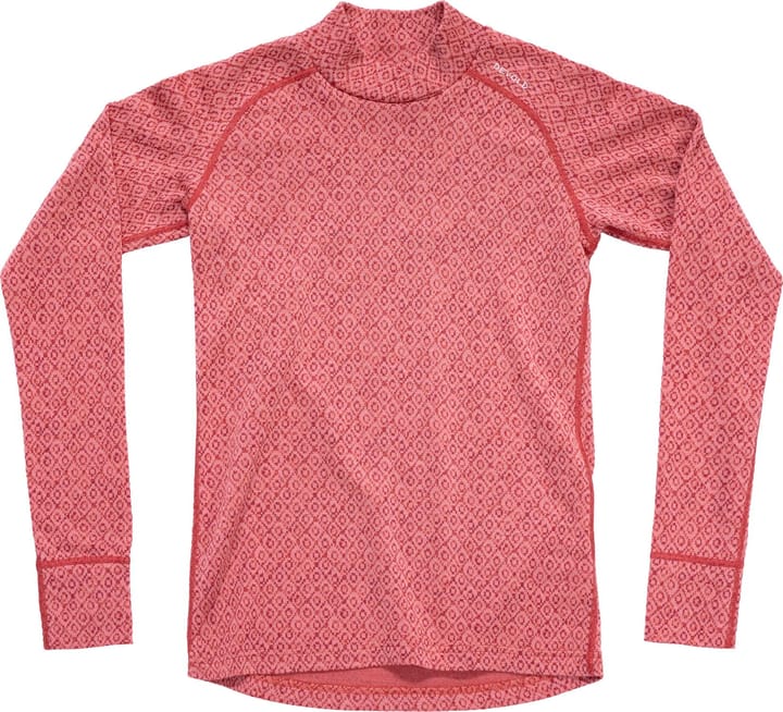 Devold Women's Signature Silk 230 Cross Neck Apricot Devold