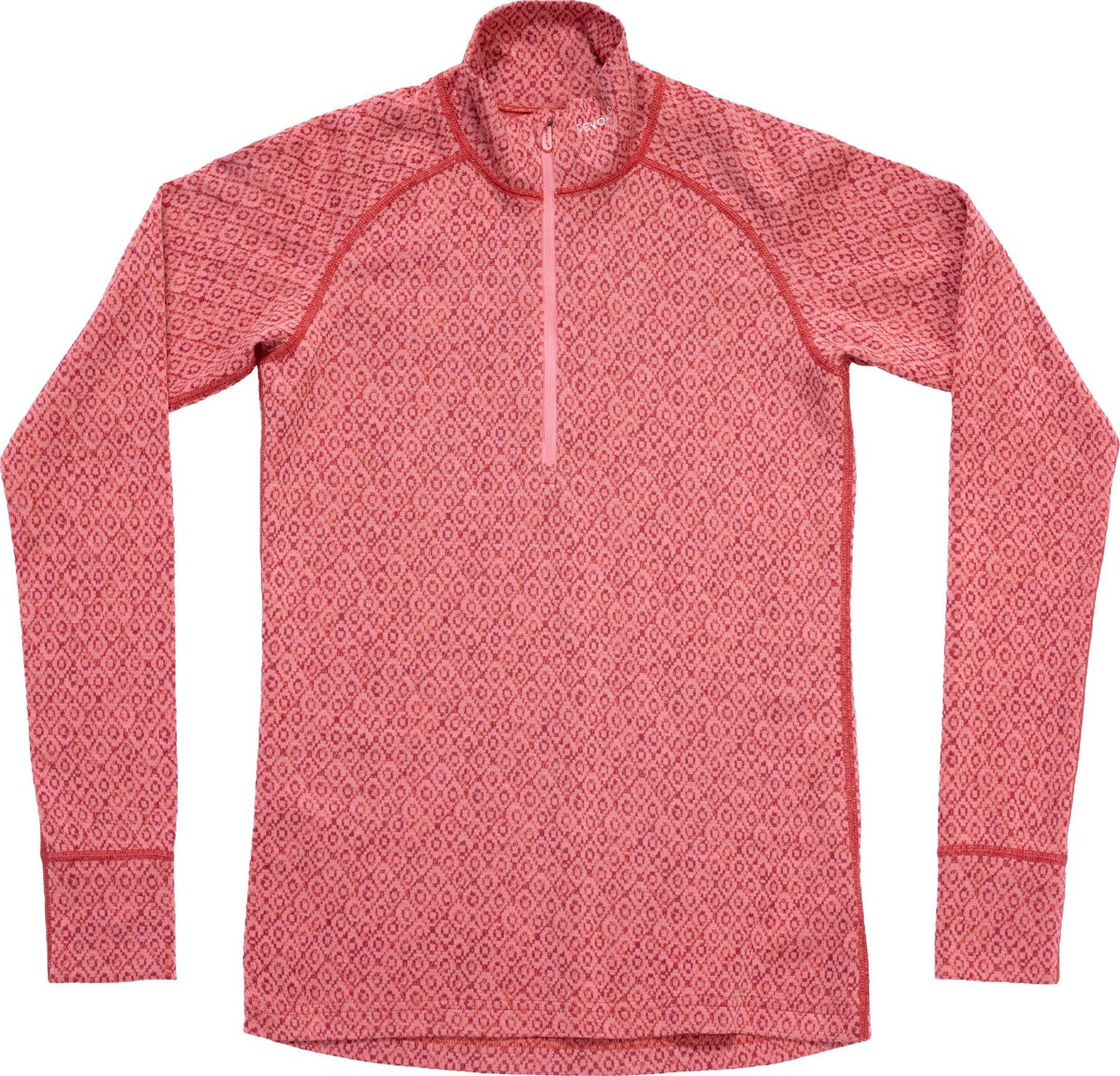 Devold Women's Signature Silk 230 Zip Apricot