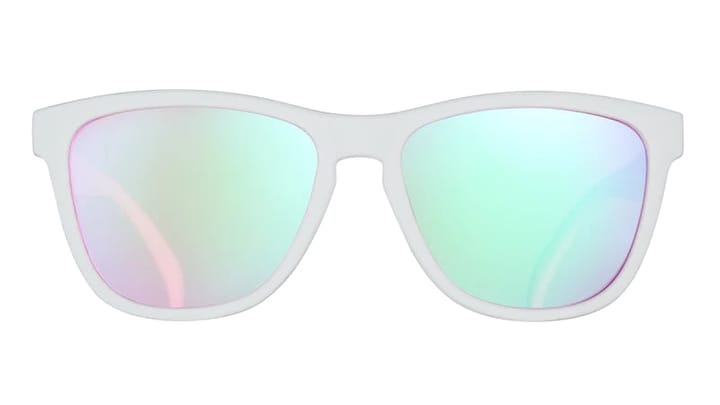 Goodr Sunglasses Au Revoir, Gopher White Goodr Sunglasses
