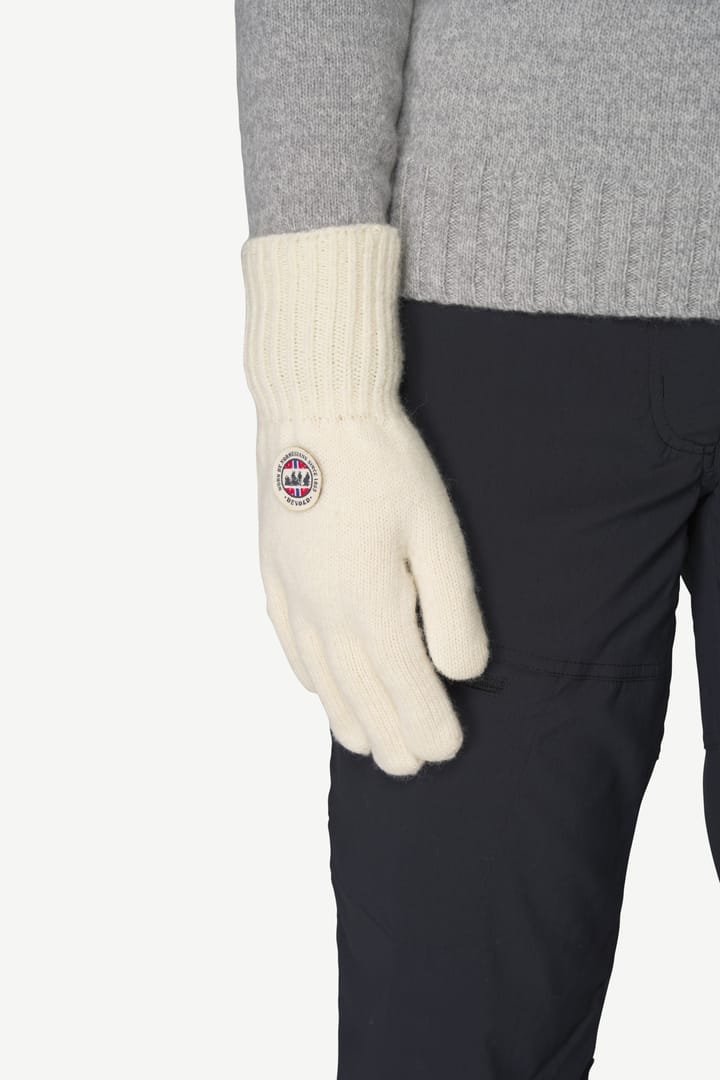 Devold Nansen Refined Gloves Offwhite Devold
