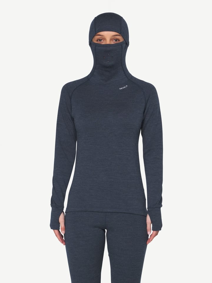 Devold Expedition Merino Silk Hoodie Wmn Ink Devold