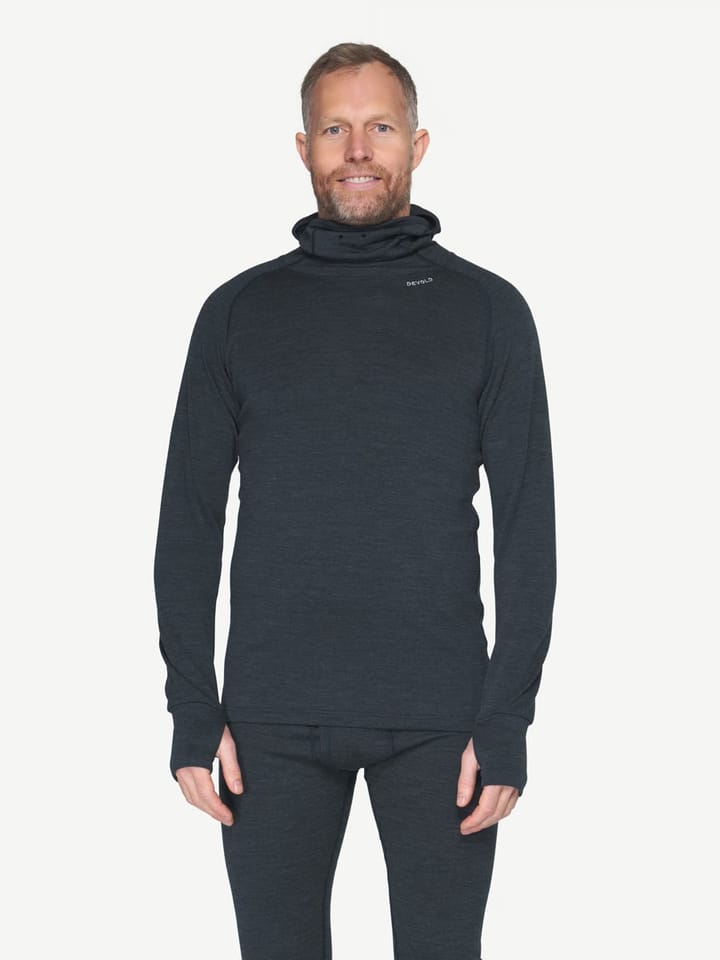 Devold Expedition Merino Silk Hoodie Man Ink Devold