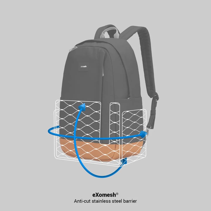 Pacsafe GO 25L Anti-Theft Backpack Stone Pacsafe