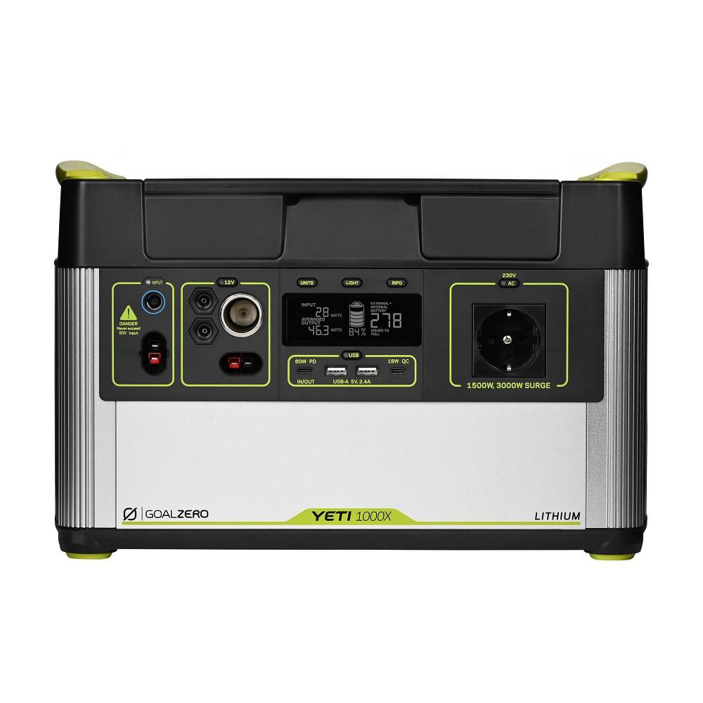 Goal Zero Yeti 1000X Black Akut Svart OneSize