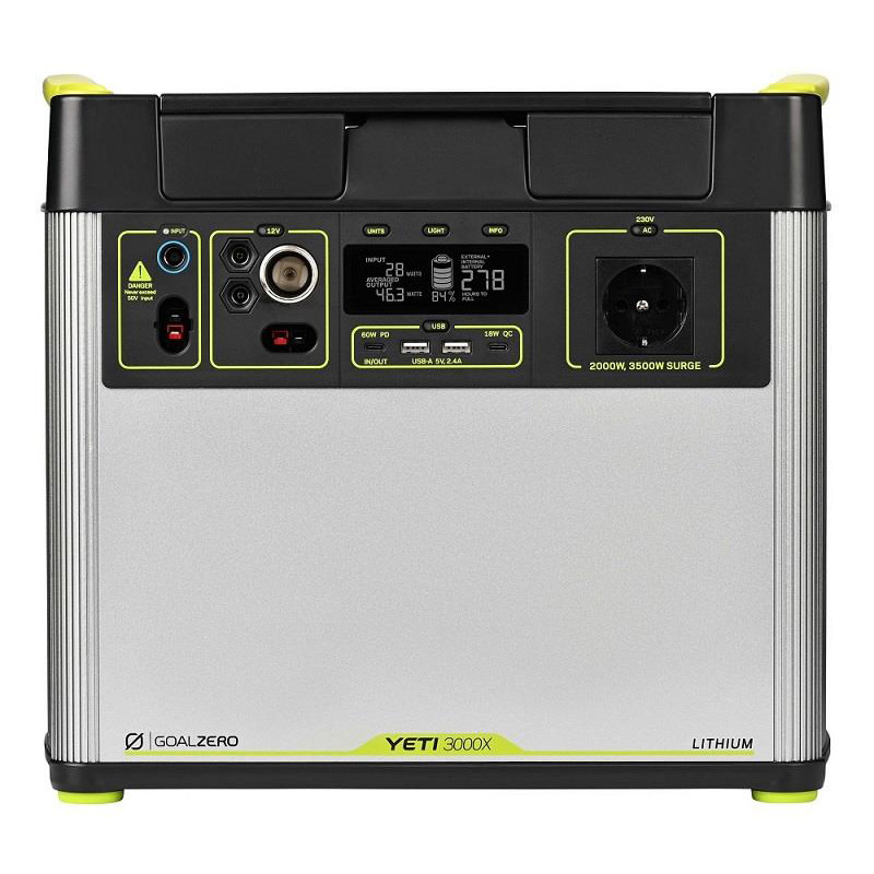 Goal Zero Yeti 3000X Black Batterier Svart OneSize