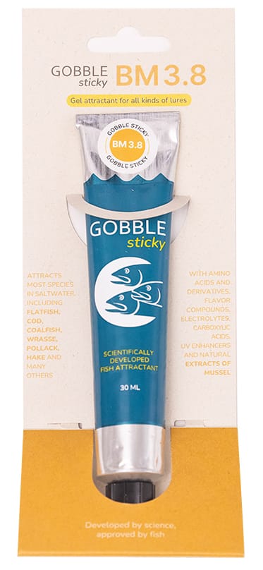 Gobble Bait Gobble Sticky Bm3.8 Saltvann/Reke Attraktorkrem Til Alle Sluker Og Baits Gobble Bait Gobble Bait Gobble Sticky Bm3.8 Saltvann/Reke Attraktorkrem Til Alle Sluker Og Baits Gobble Bait