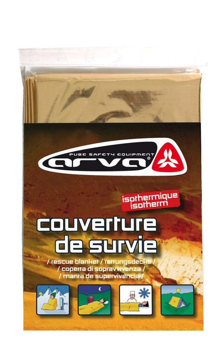 Arva Rescue Blanket 60gr - 140/220 Cm Nocolour Arva