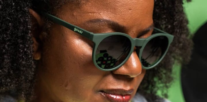 Goodr Sunglasses I Have These on Vinyl, Too Black Goodr Sunglasses