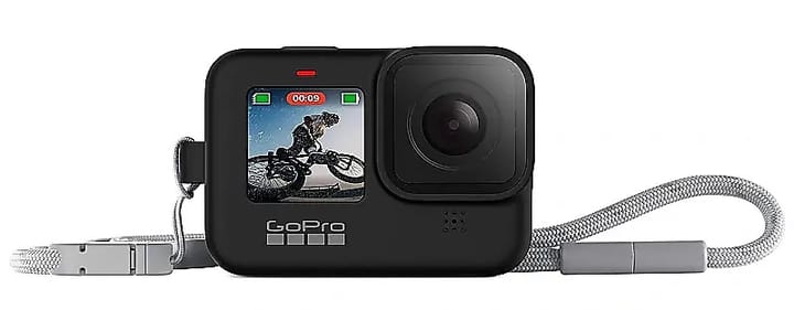 GoPro Sleeve + Lanyard Black Hero12, Hero11, Hero10 & Hero9 Black Black GoPro Sleeve + Lanyard Black Hero12, Hero11, Hero10 & Hero9 Black Black