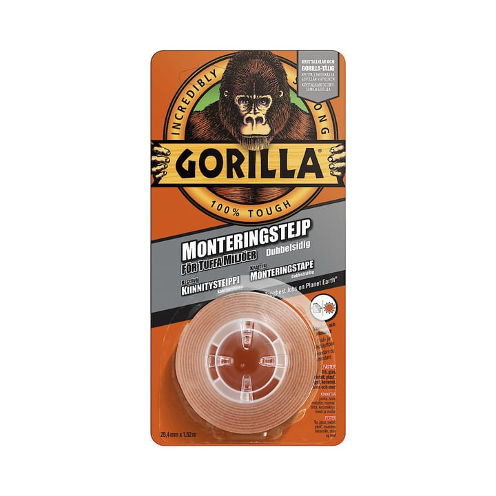 Gorilla Mounting Tape Nocolour Gorilla