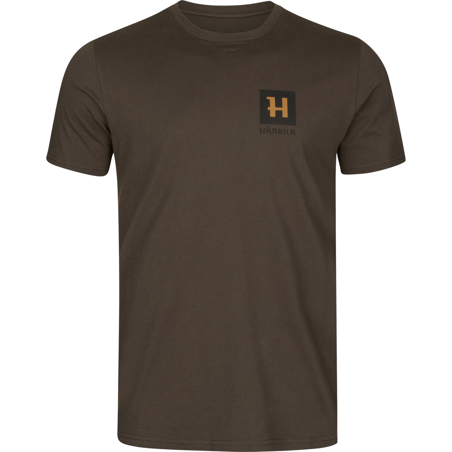 Härkila Men's Gorm Short Sleeve T-Shirt Shadow Brown