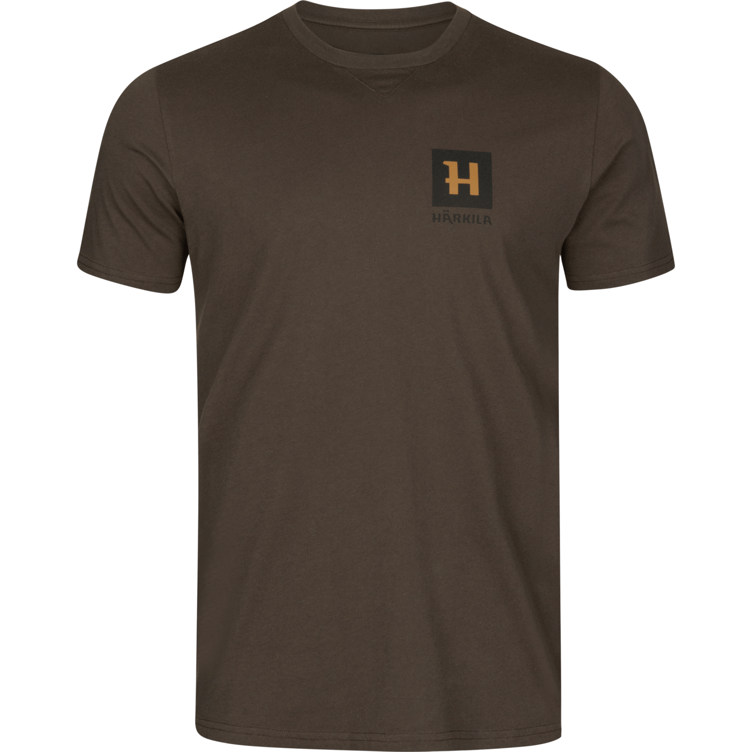 Härkila Men's Gorm Short Sleeve T-Shirt Shadow Brown