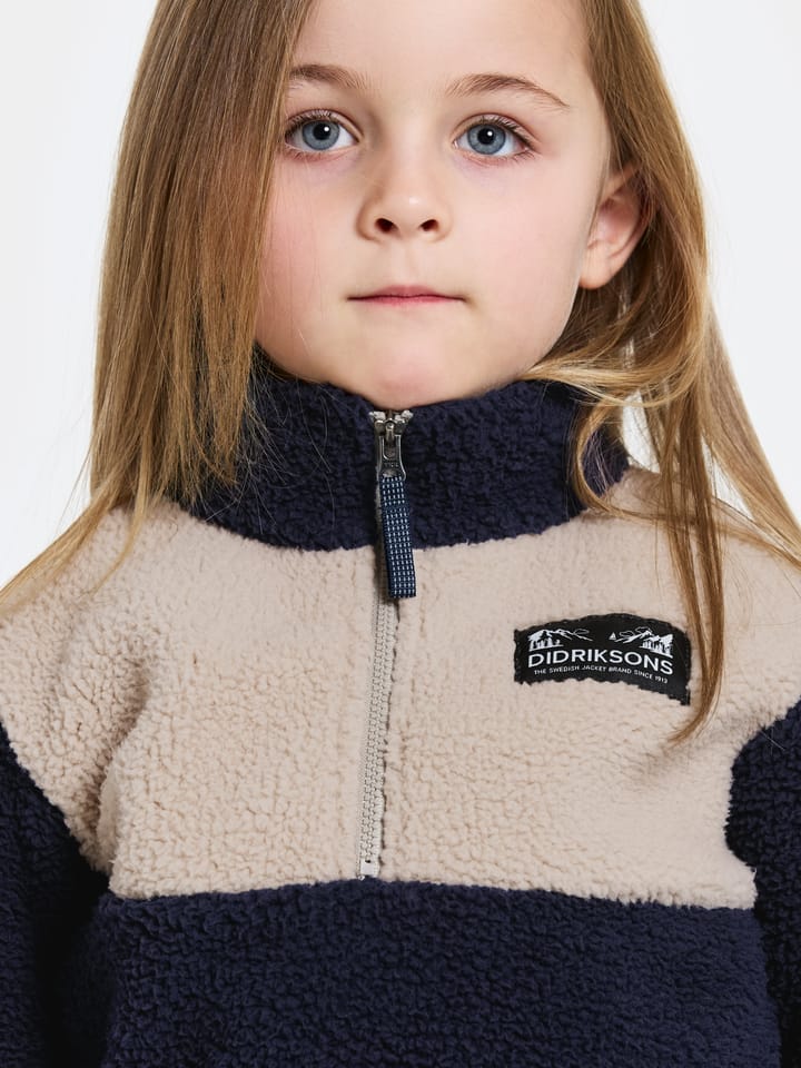 Didriksons Kids' Gosig Half Zip Navy Didriksons