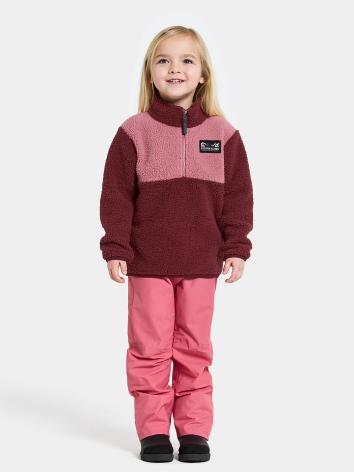 Didriksons Kids' Gosig Half Zip Anemon Red Didriksons Didriksons Kids' Gosig Half Zip Anemon Red Didriksons