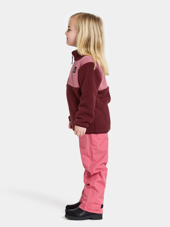 Didriksons Kids' Gosig Half Zip Anemon Red Didriksons Didriksons Kids' Gosig Half Zip Anemon Red Didriksons
