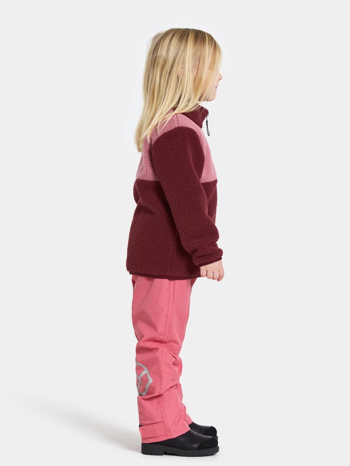 Didriksons Kids' Gosig Half Zip Anemon Red Didriksons Didriksons Kids' Gosig Half Zip Anemon Red Didriksons