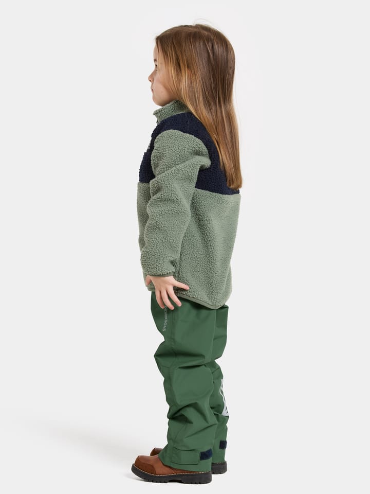 Didriksons Kids' Gosig Half Zip Light Moss Didriksons Didriksons Kids' Gosig Half Zip Light Moss Didriksons
