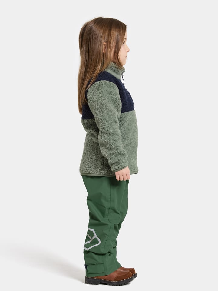 Didriksons Kids' Gosig Half Zip Light Moss Didriksons