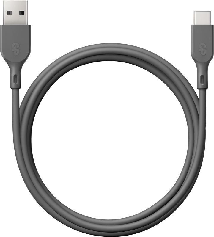 GP Batterier GP Essential Cable USB-A To USB-C 1m Grey GP Batterier