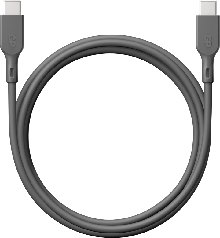 GP Batterier GP Essential Cable USB-C To USB-C 1m 60w Nocolour GP Batterier