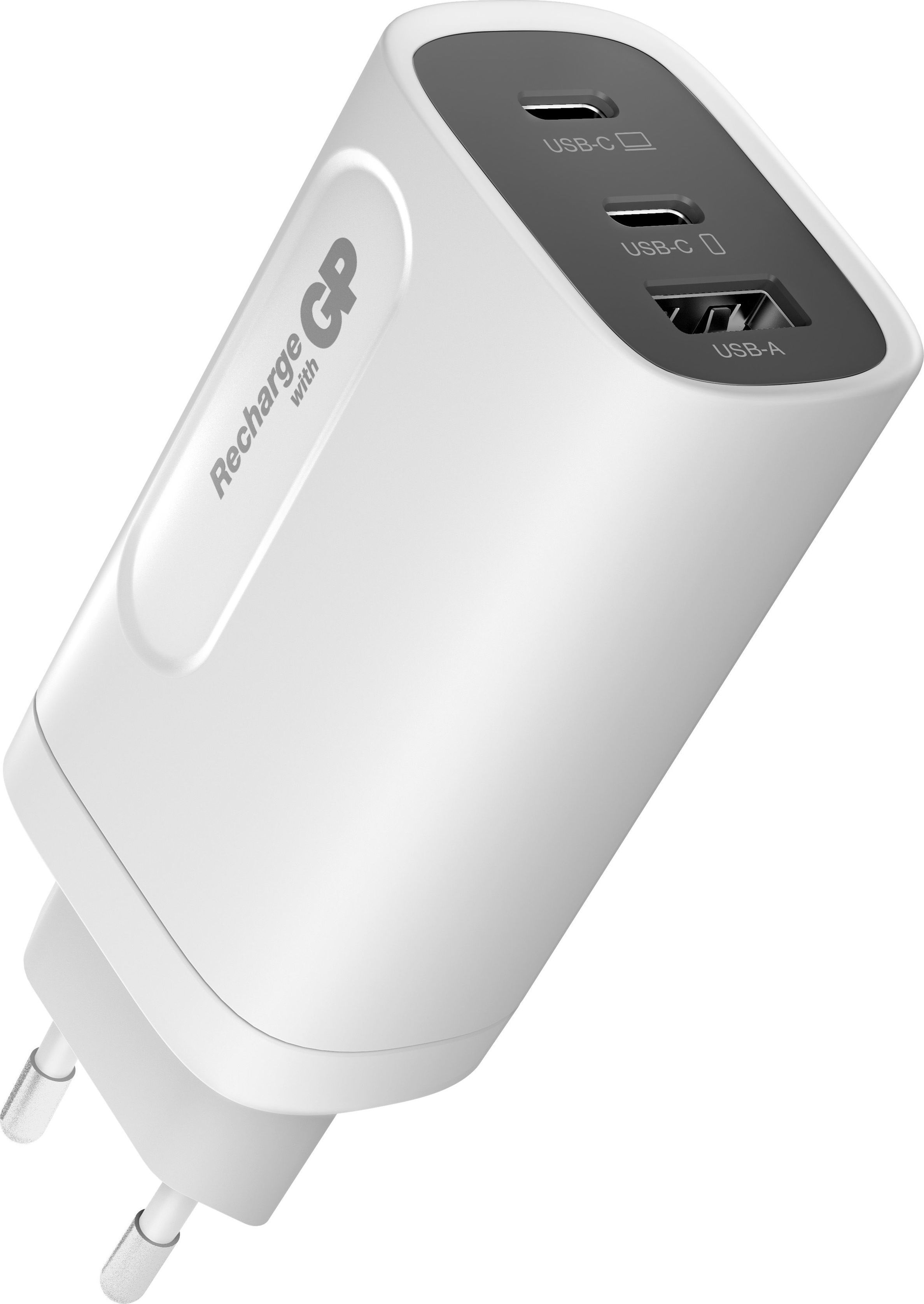 GP Batterier GP GaN PD 65W White Ladere OneSize