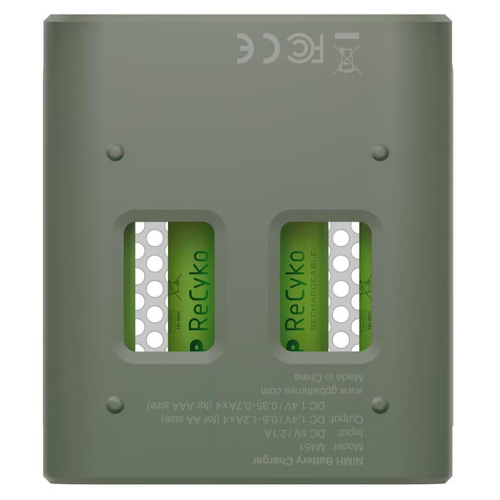 GP Batterier GP ReCyko Speed Charger M451/100AAA  Grey GP Batterier