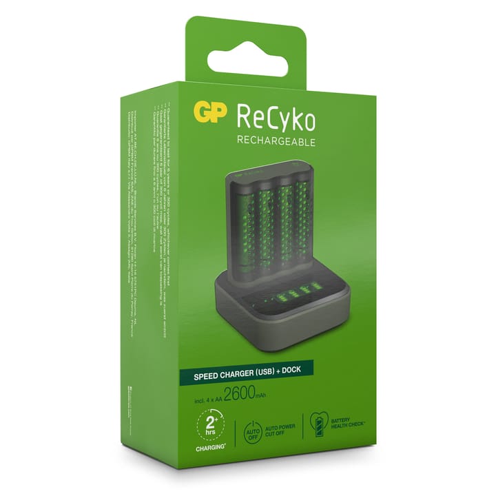 GP Batterier GP ReCyko Speed Charger M4D45/270HC  Grey GP Batterier
