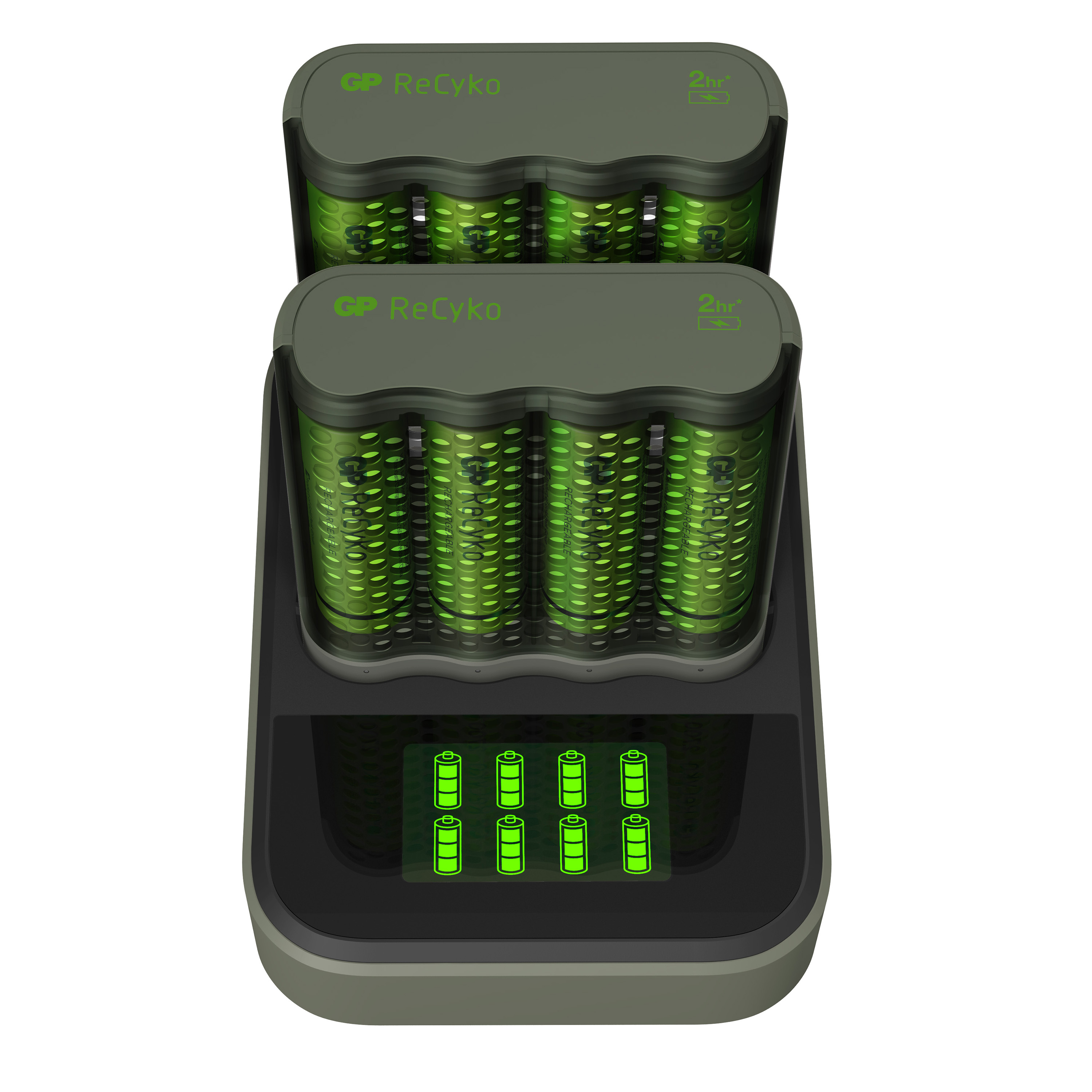 GP Batterier GP Speed Charger M4D85/270HC Black Ladere OneSize